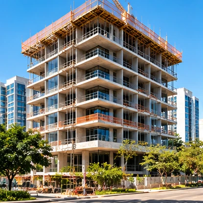 Edifício em estrutura de concreto